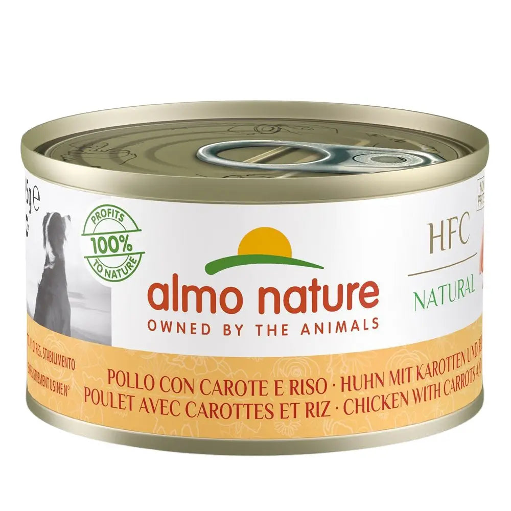 Almo Nature Dog húmedo Hfc 95 g Pollo,Zanahorias,Arroz ALMO NATURE