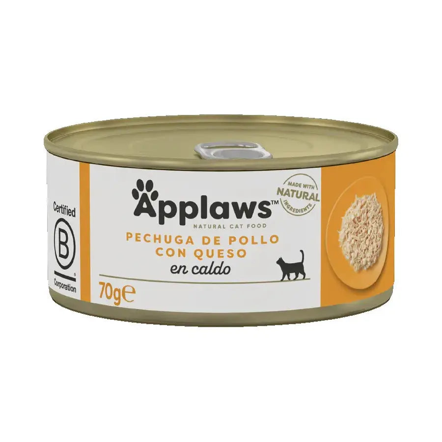 Applaws Cat Pollo Con Queso Lata 70G al mejor precio online