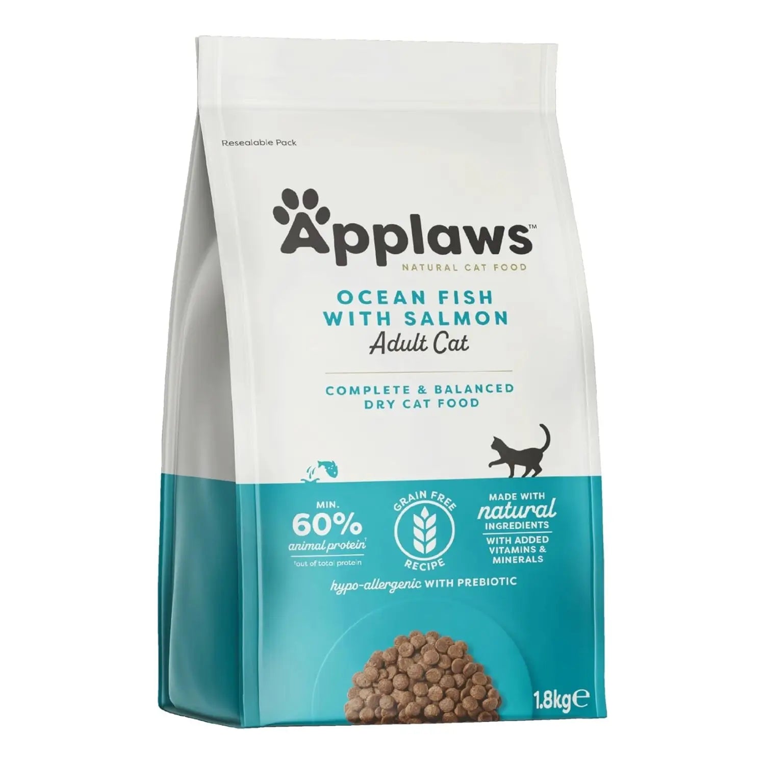Applaws Cat Dry Adulto Pescado Y Salmón 1,8Kg - Mejor Precio - Mascotas Ávila