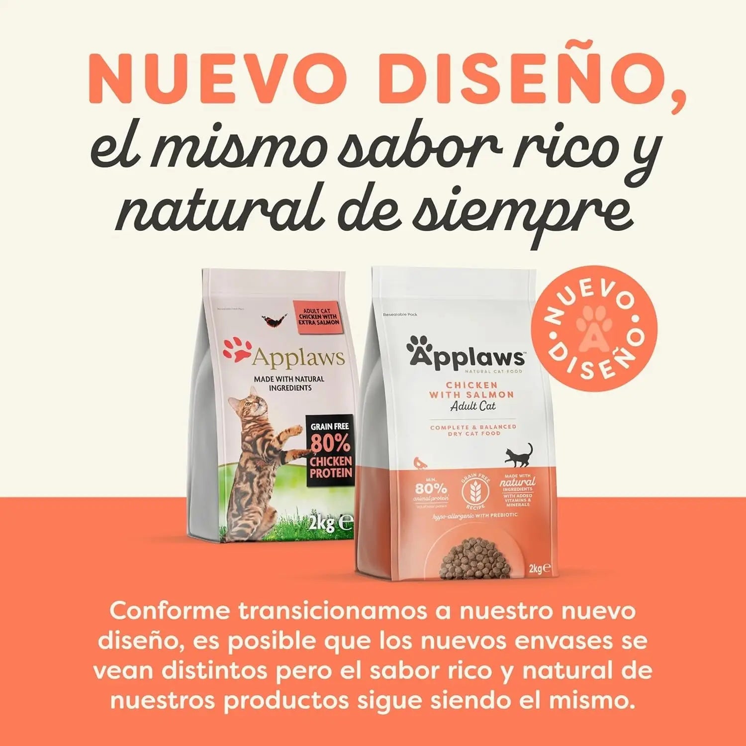 Applaws Cat Dry Adulto Pollo Y Salmon 2Kg - Mejor Precio - Mascotas Ávila