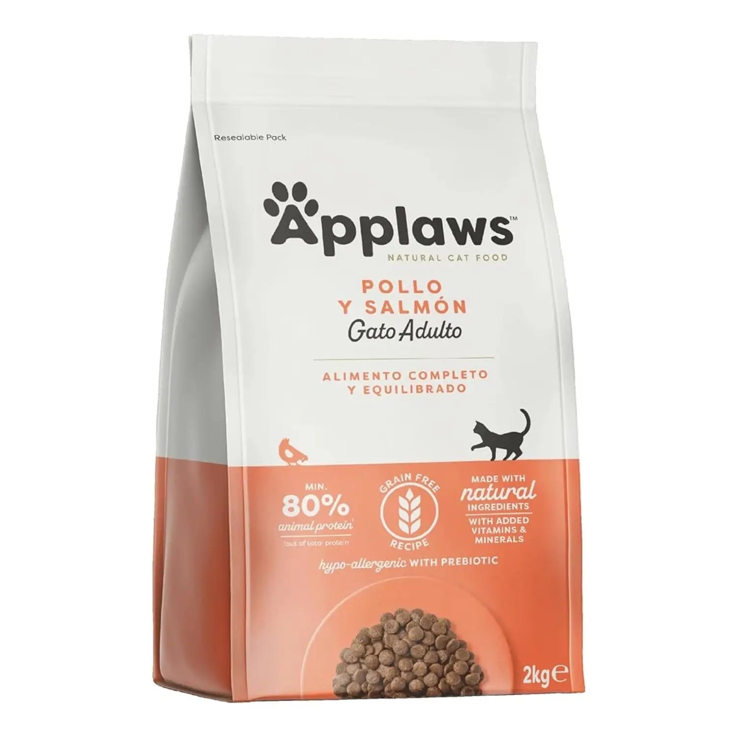Applaws Cat Dry Adulto Pollo Y Salmon 2Kg - Mejor Precio - Mascotas Ávila