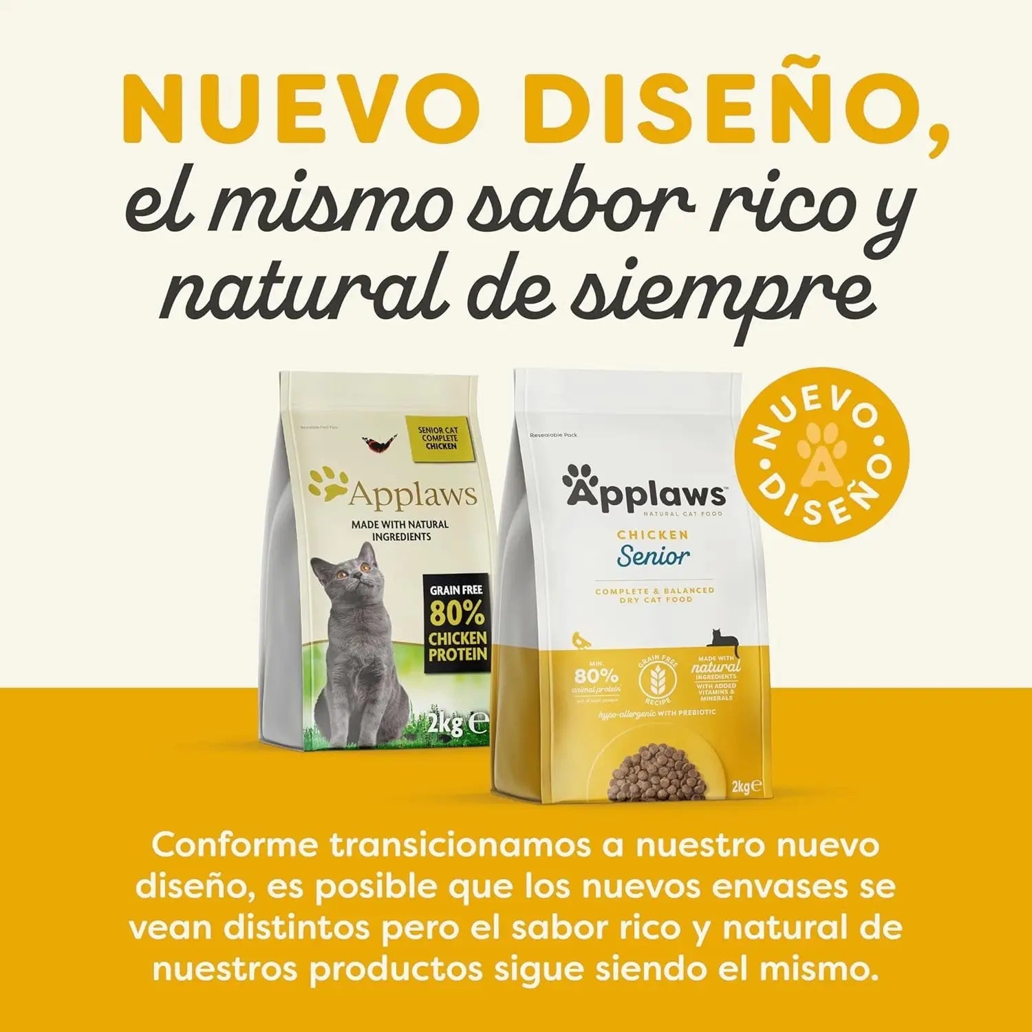 Applaws Cat Dry Senior Pollo 2Kg - Mejor Precio - Mascotas Ávila