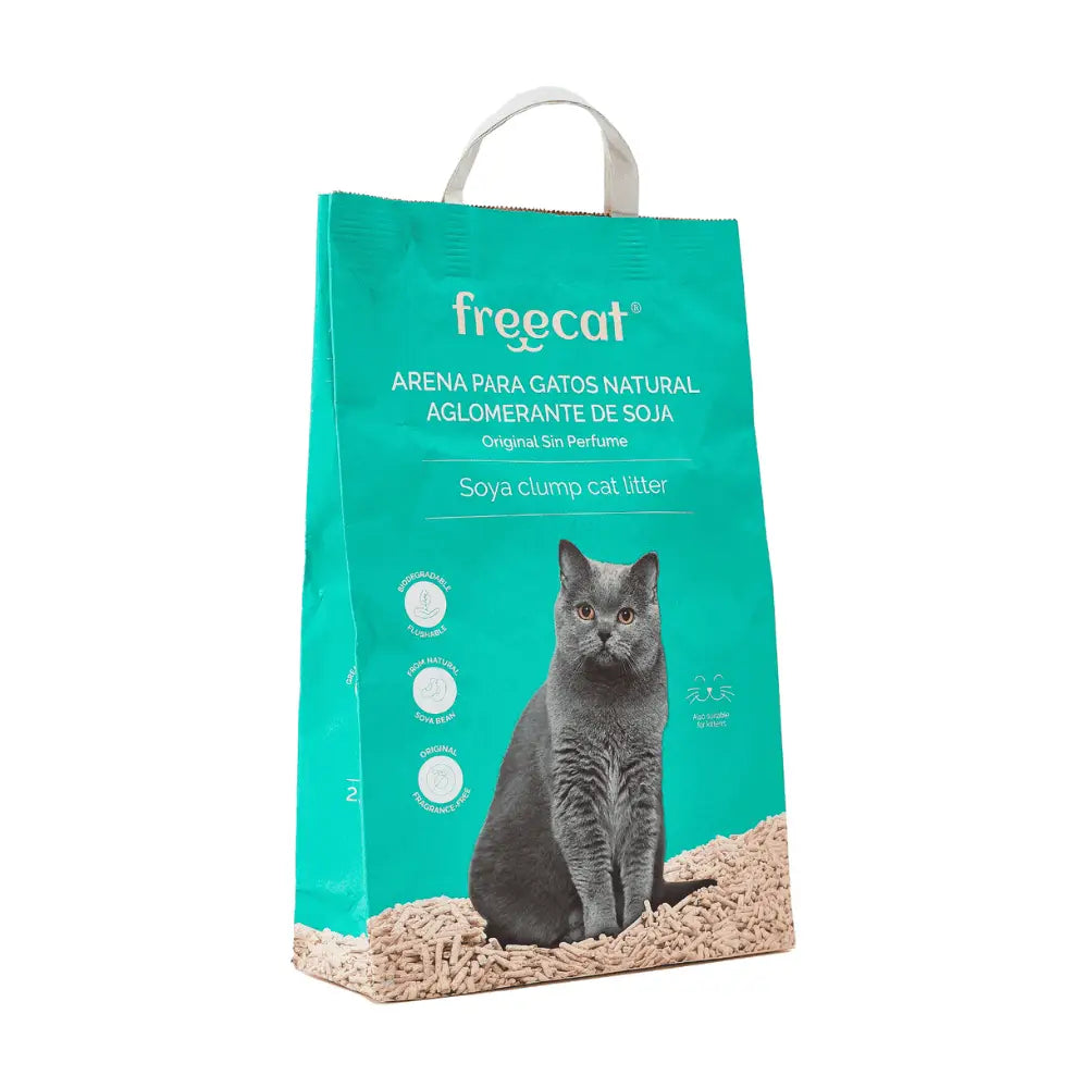 Freedog Arena Natural Aglomerante de Soja para Gatos FREEDOG