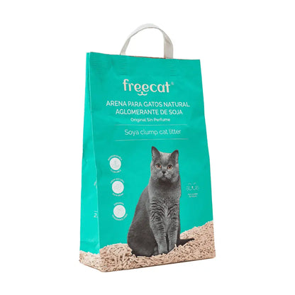 Freedog Arena Natural Aglomerante de Soja para Gatos FREEDOG