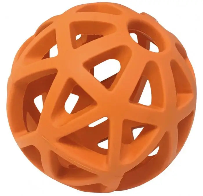 Juguete Perro Bola Goma Rejilla 7Cm - Mejor Precio - Mascotas Ávila