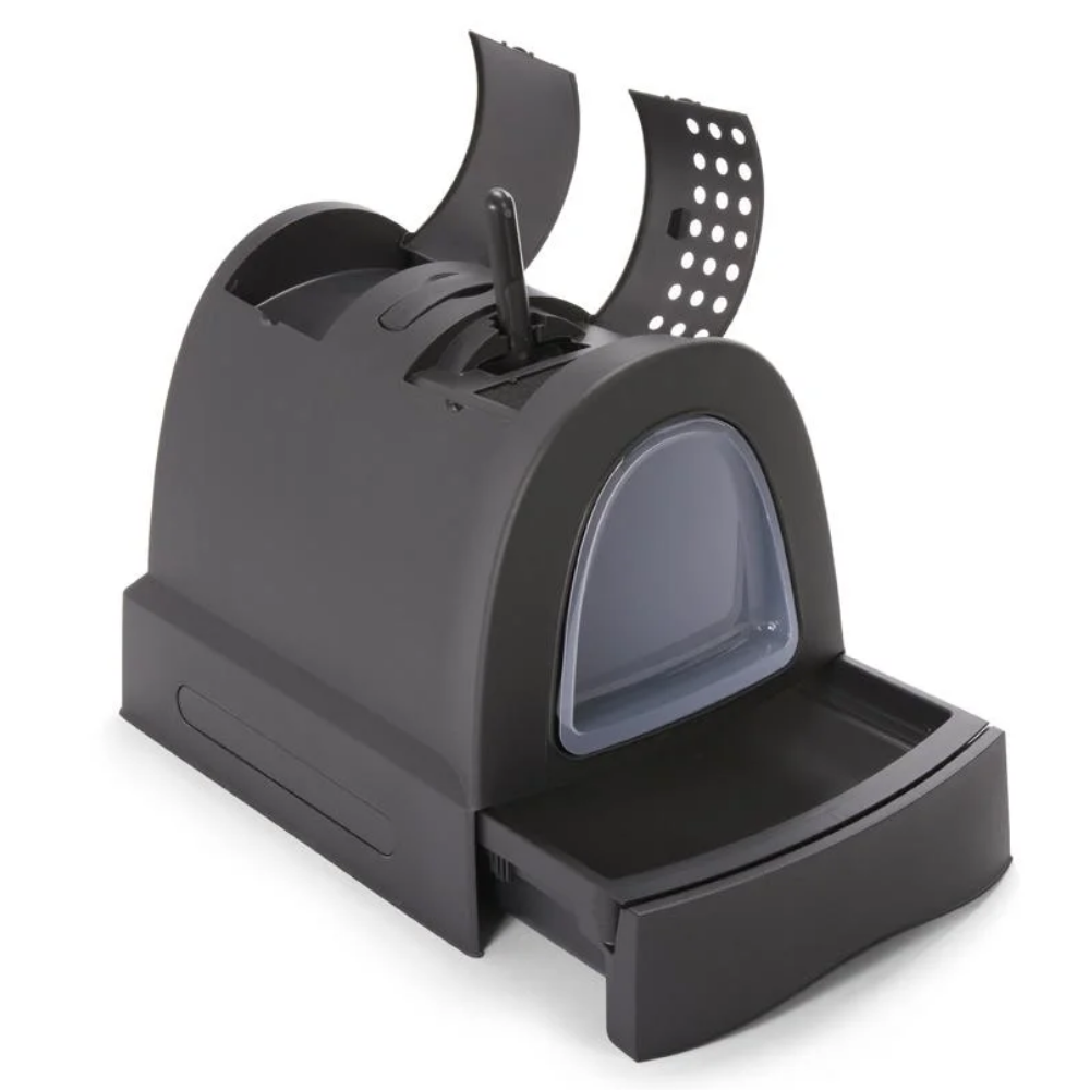 Casa Higienica Zuma 40X56X52 cm Antracita Sandimas SANDIMAS Mascotas-Ávila