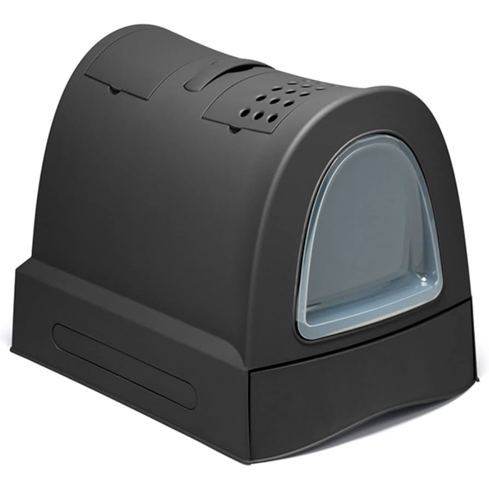 Casa Higienica Zuma 40X56X52 cm Antracita Sandimas SANDIMAS Mascotas-Ávila