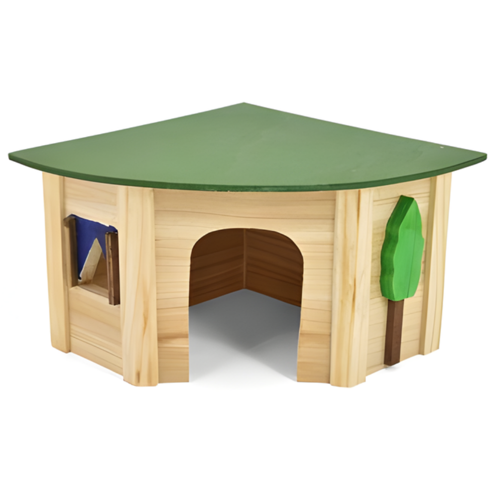 Nayeco Caseta Roedor Village Corner 26X19,5X15,5 cm NAYECO Mascotas-Ávila