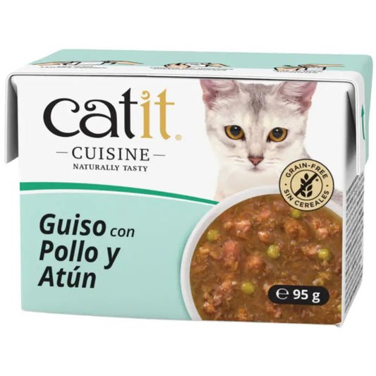 Catit Cuisine Guiso con Pollo y Atún 95 g CATIT