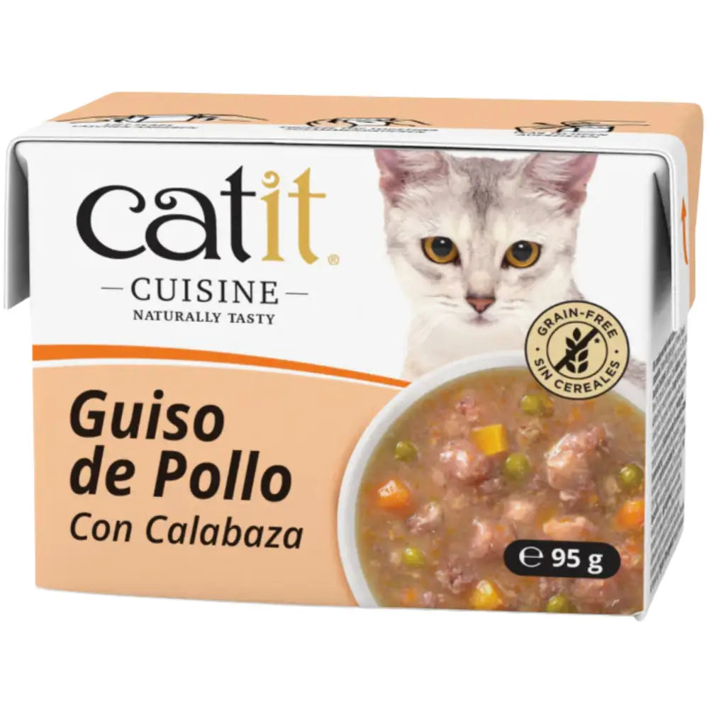 Catit Cuisine Guiso de Pollo con Calabaza 95 g CATIT