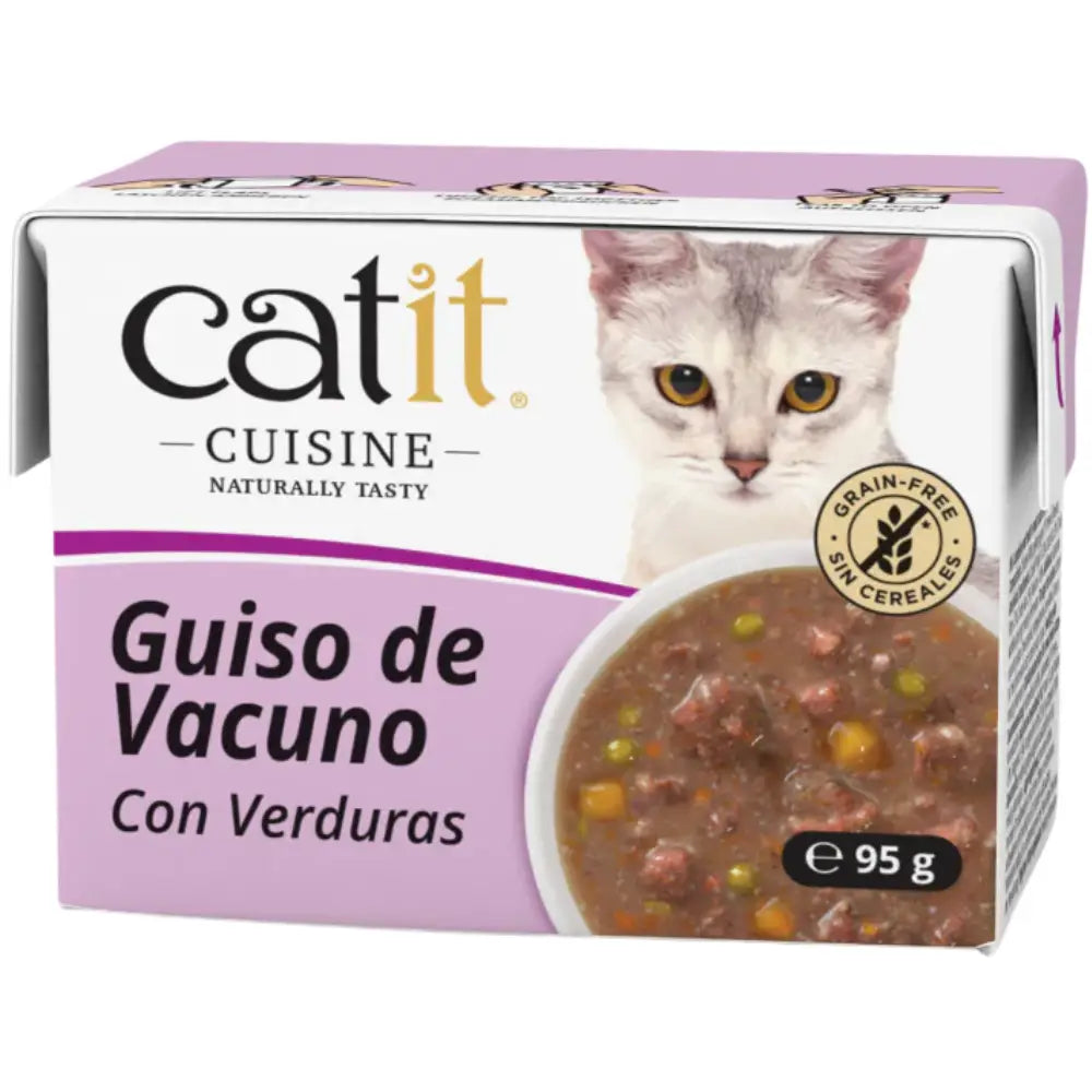 Catit Cuisine Guiso de Vacuno con Verduras 95 g CATIT