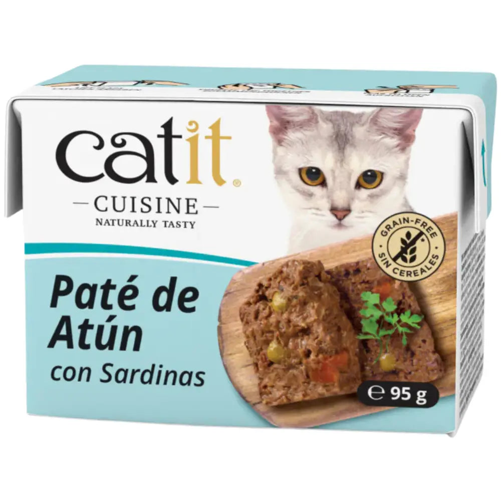 Catit Cuisine Paté de Atún con Sardinas 95 g CATIT