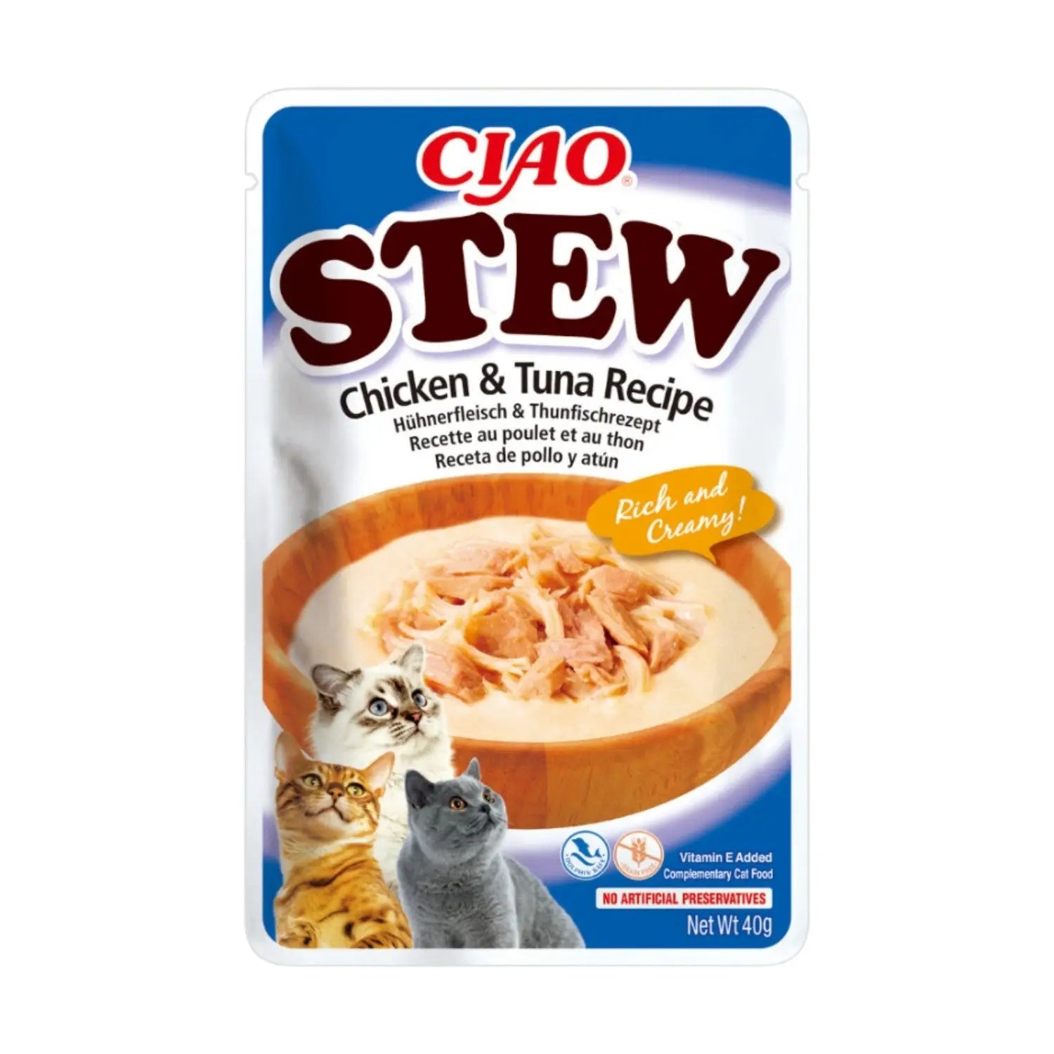 Churu CAT Chicken STEW 40 g | Estofado para Gatos