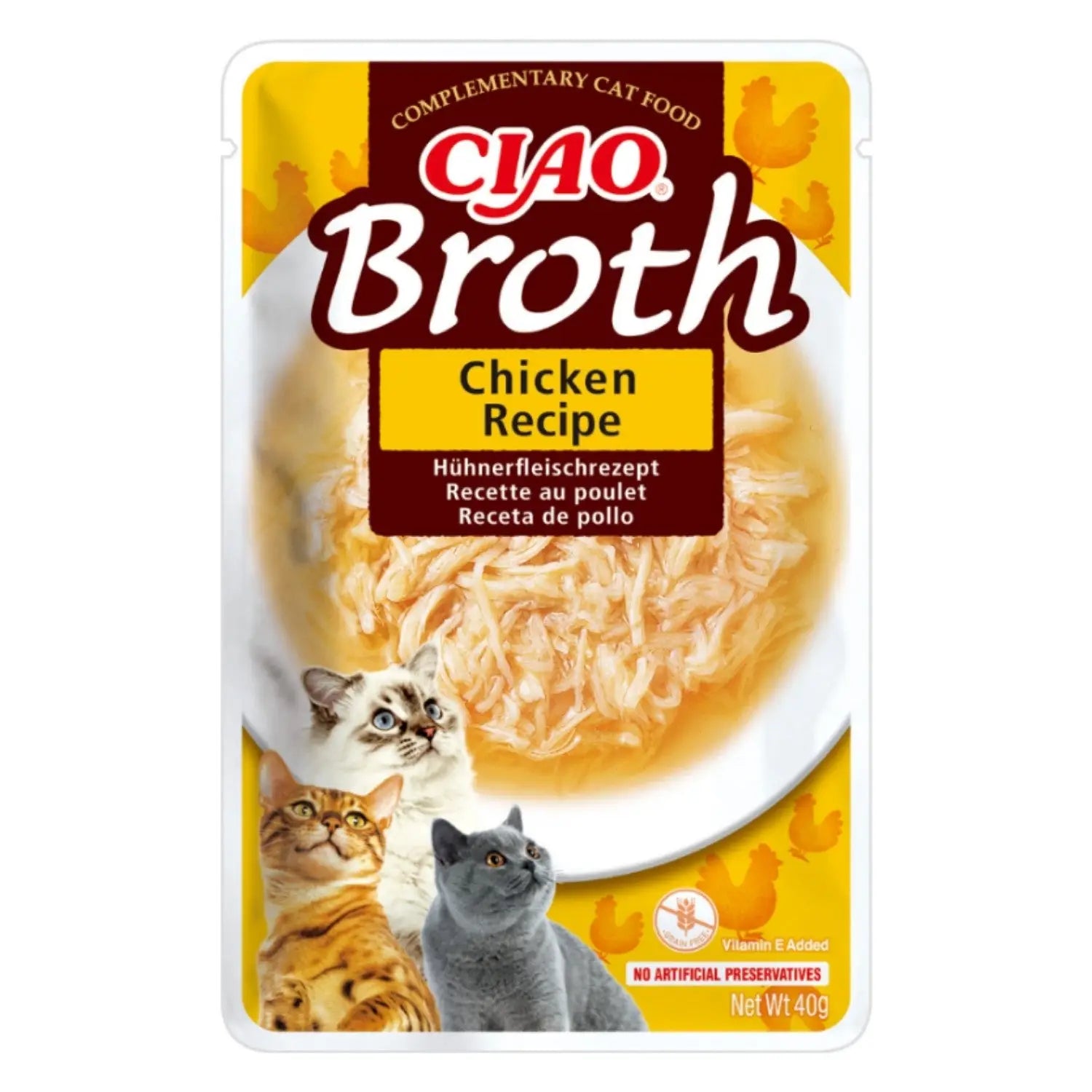 Churu CAT Chicken BROTH 40 g | Caldo para Gatos