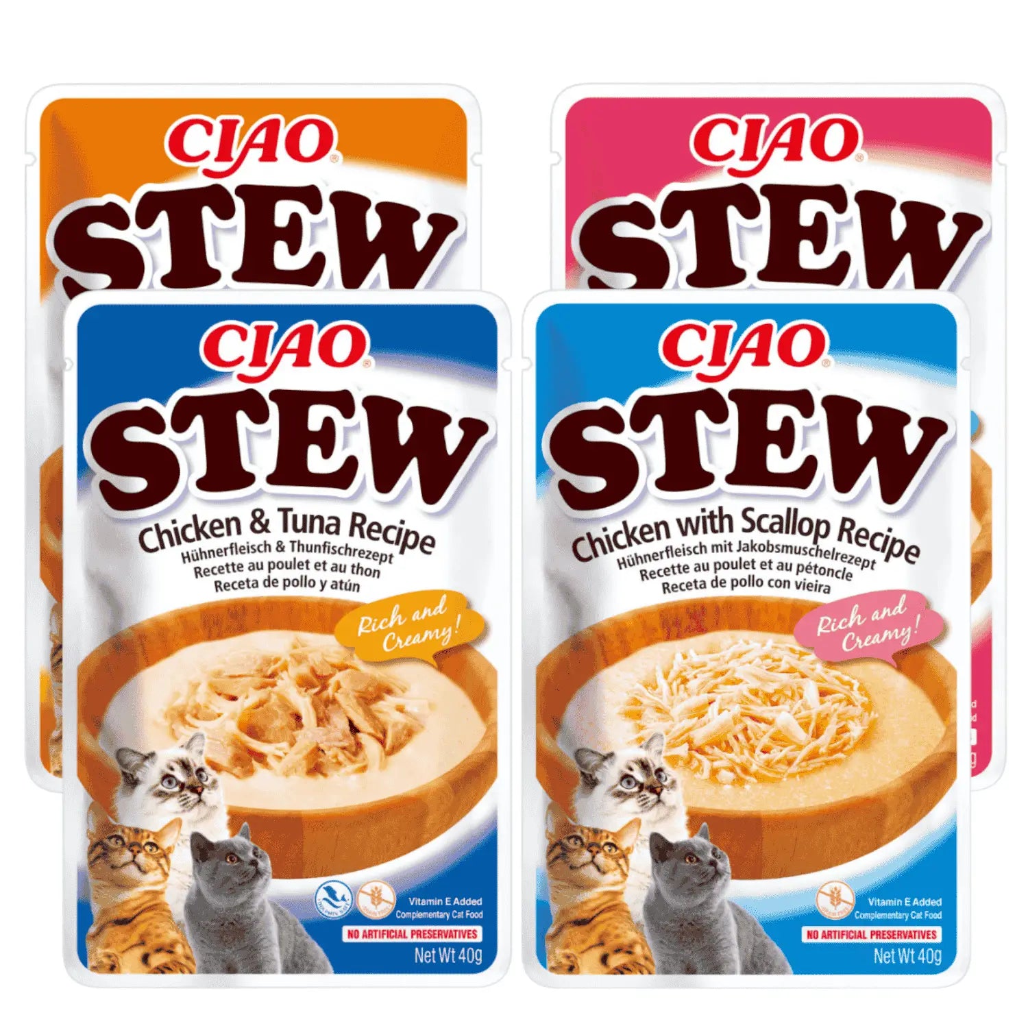 Churu CAT Chicken STEW 40 g | Estofado para Gatos