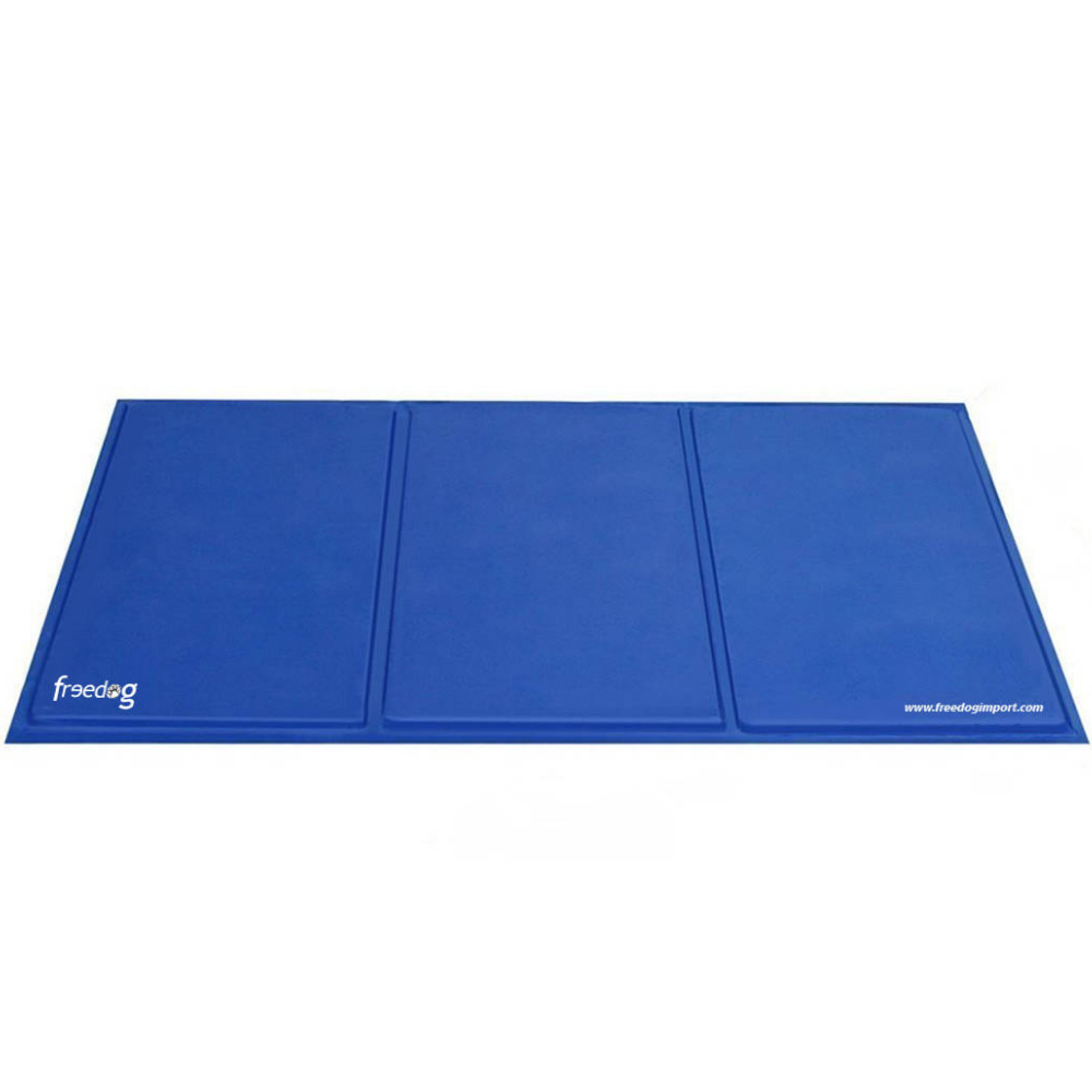 Colchoneta Refrigerante Espuma Azul Reciclada FREEDOG Mascotas-Ávila