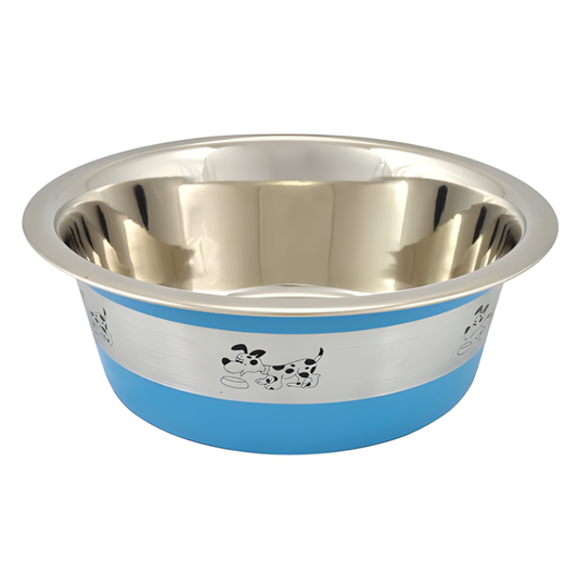 Comedero Antideslizante Oslo Azul 0,82L