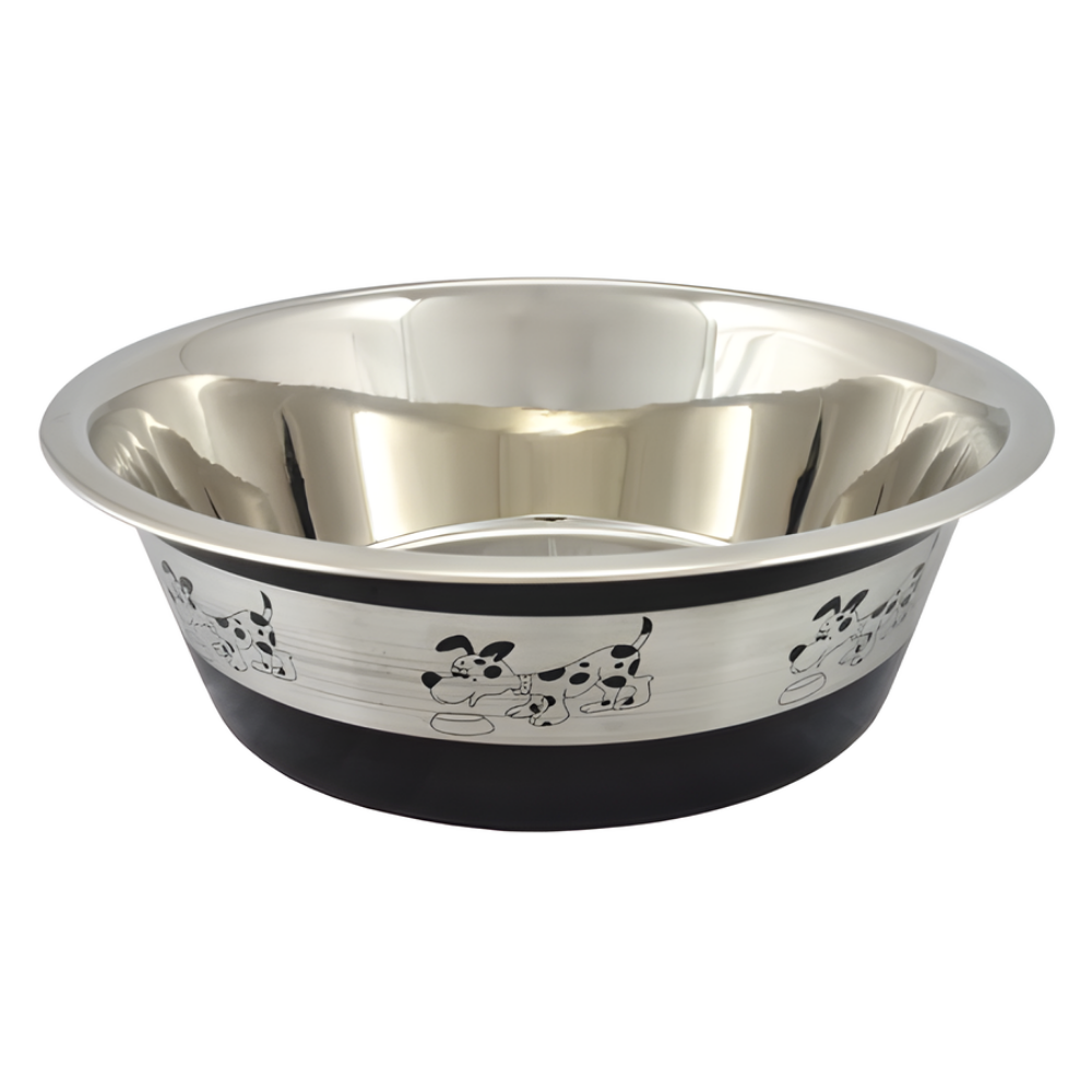 Comedero Antideslizante Oslo Negro 2,83L