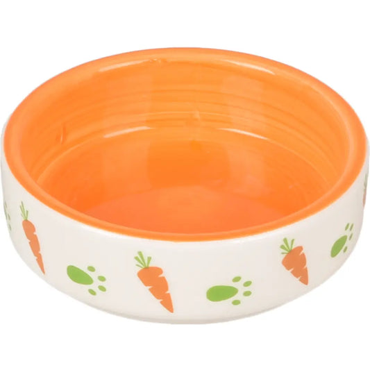 Flamingo Comedero Roedores Ceramica Iggy 70 ml Naranja FLAMINGO