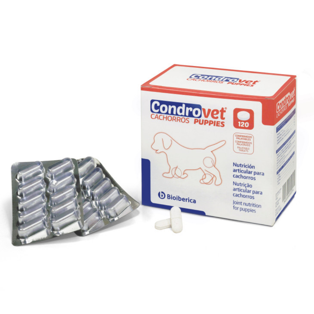 Condrovet Perro Cachorro 120Udes(Articulaciones) BIOIBERICA Mascotas-Ávila