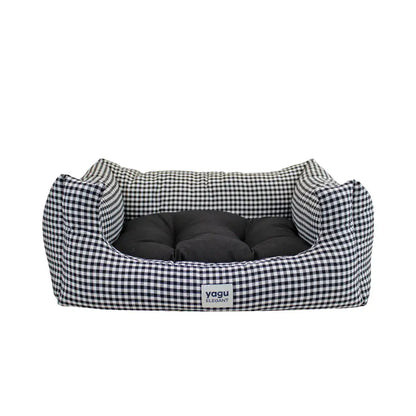Cuna Confort Vichy Negro - Mejor Precio - Mascotas Ávila