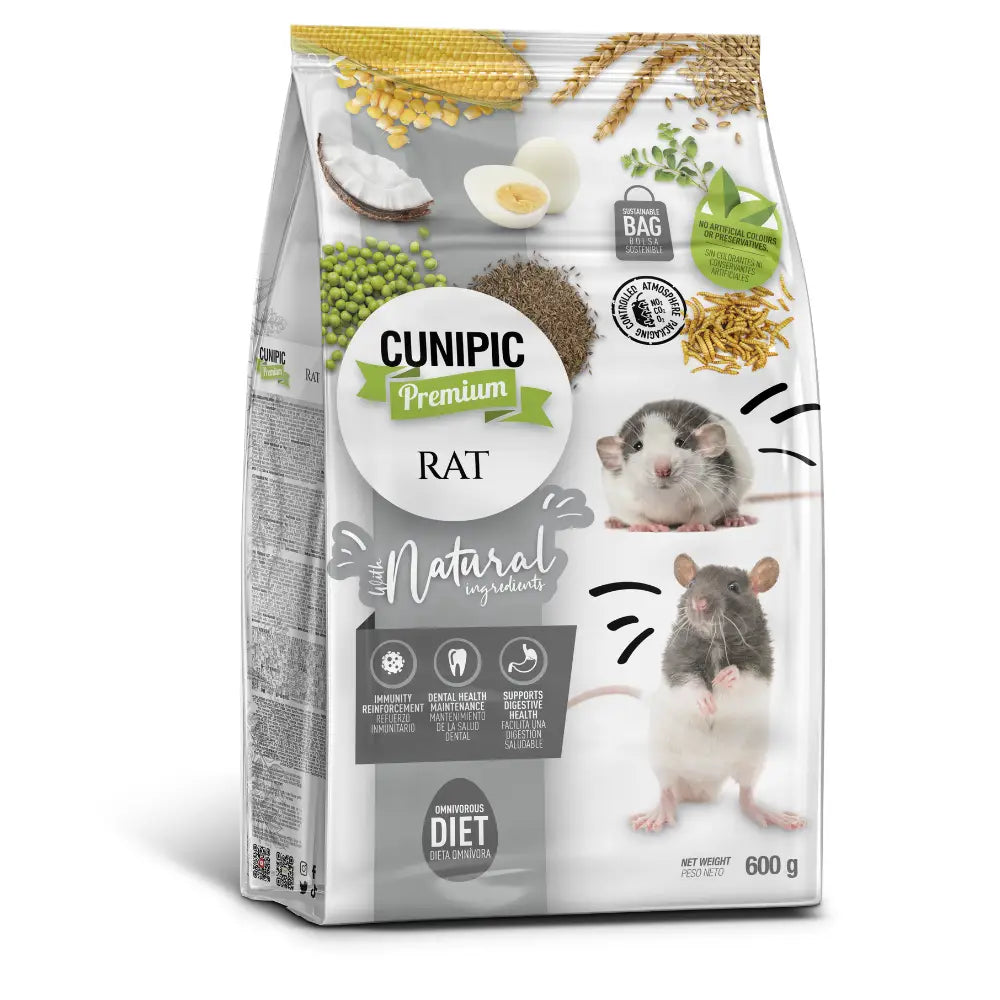 Cunipic Premium Alimento Rata 600 g CUNIPIC