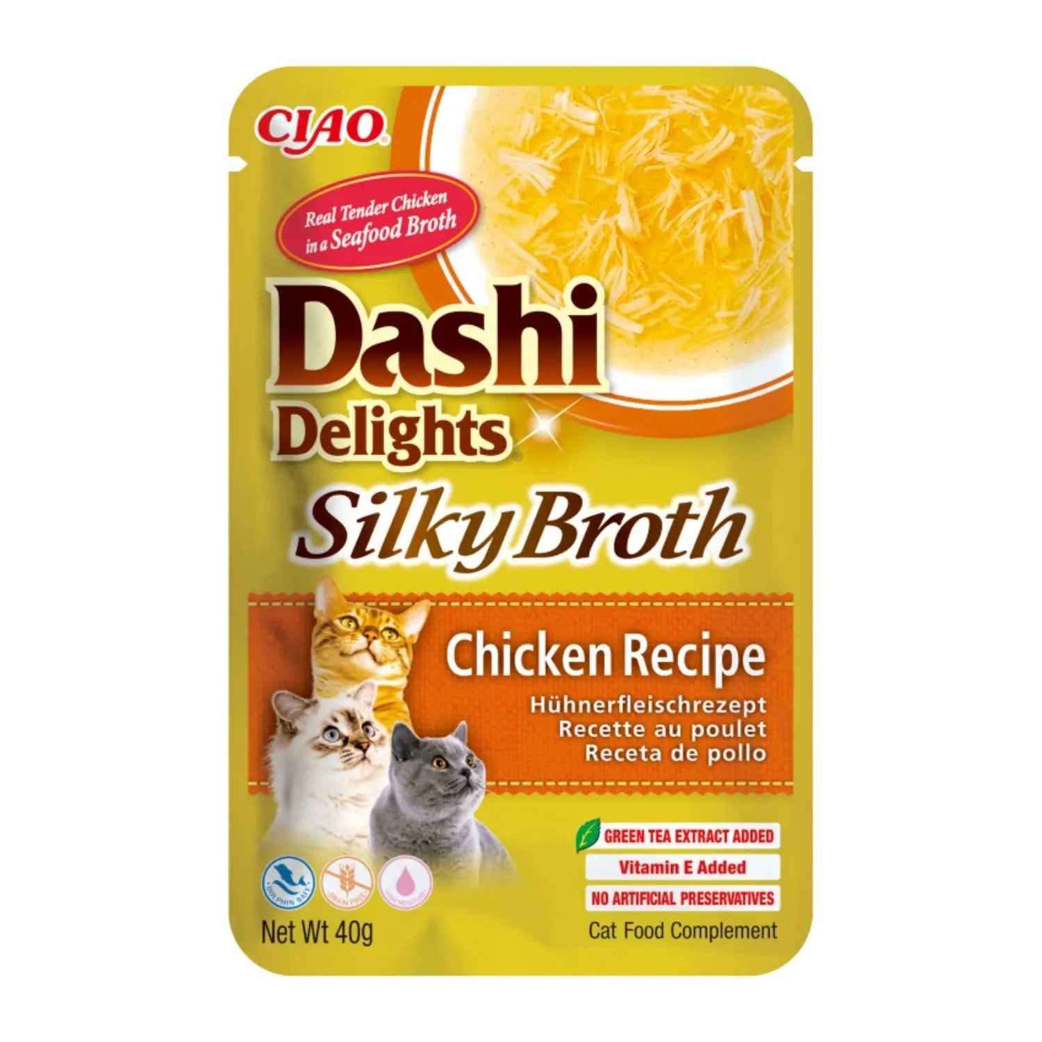 Dashi Delight CAT Silky Broth | Comida Húmeda y Jugosa para Gatos
