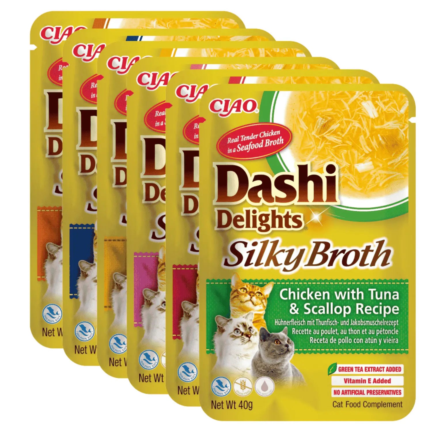 Dashi Delight CAT Silky Broth | Comida Húmeda y Jugosa para Gatos