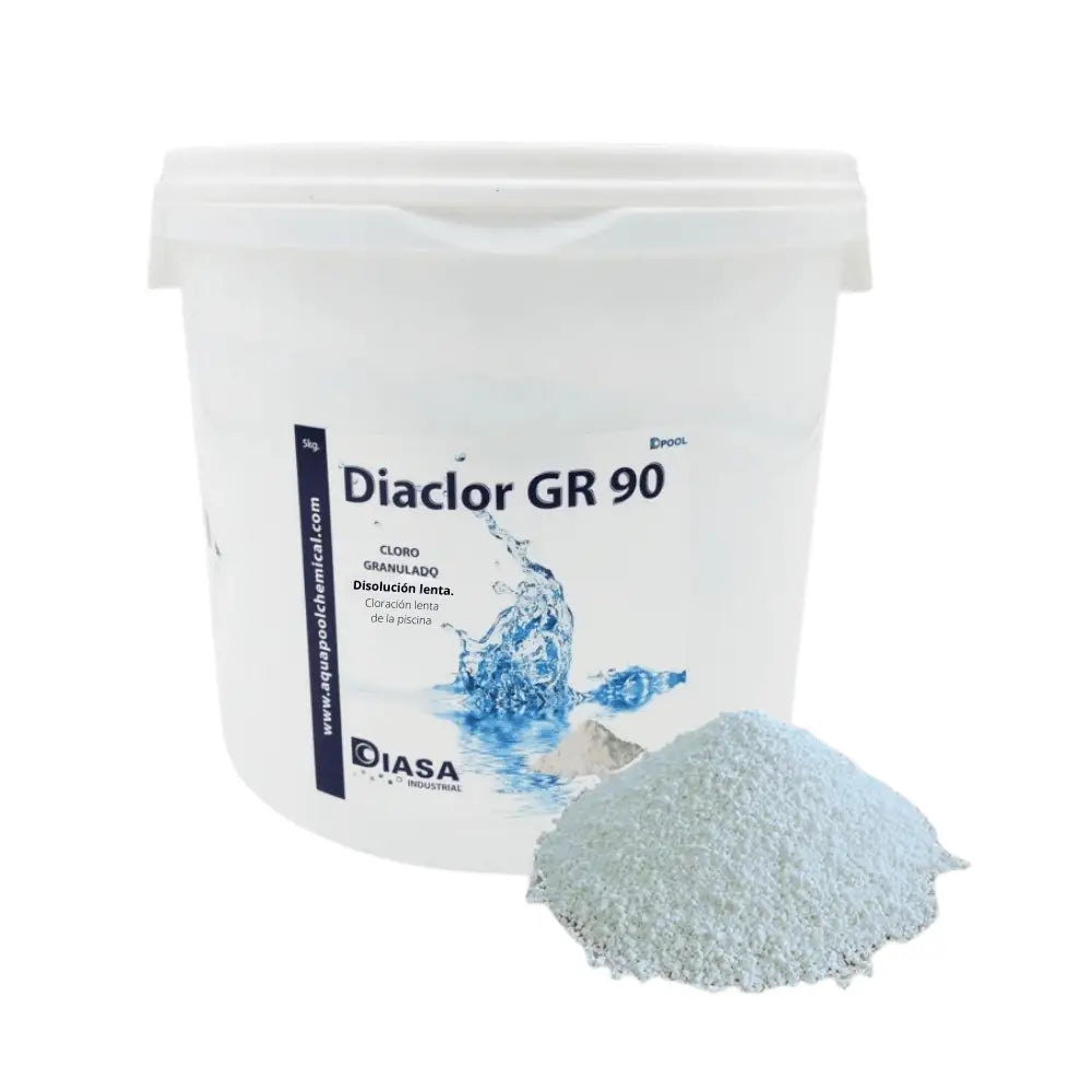 Diasa Cloro Granulado 5 kg Diaclor GR 90 Disolución Lenta DIASA