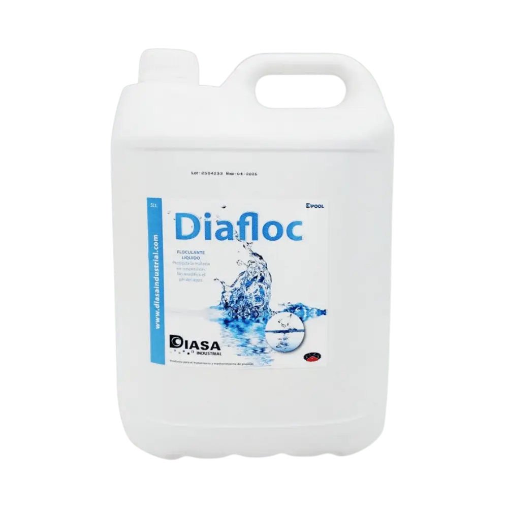 Diafloc Floculante Líquido 5L para Piscinas DIASA