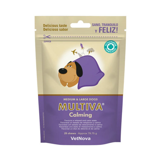 Multiva Calming Medium & Large Perros 25 Uds. (Relax)