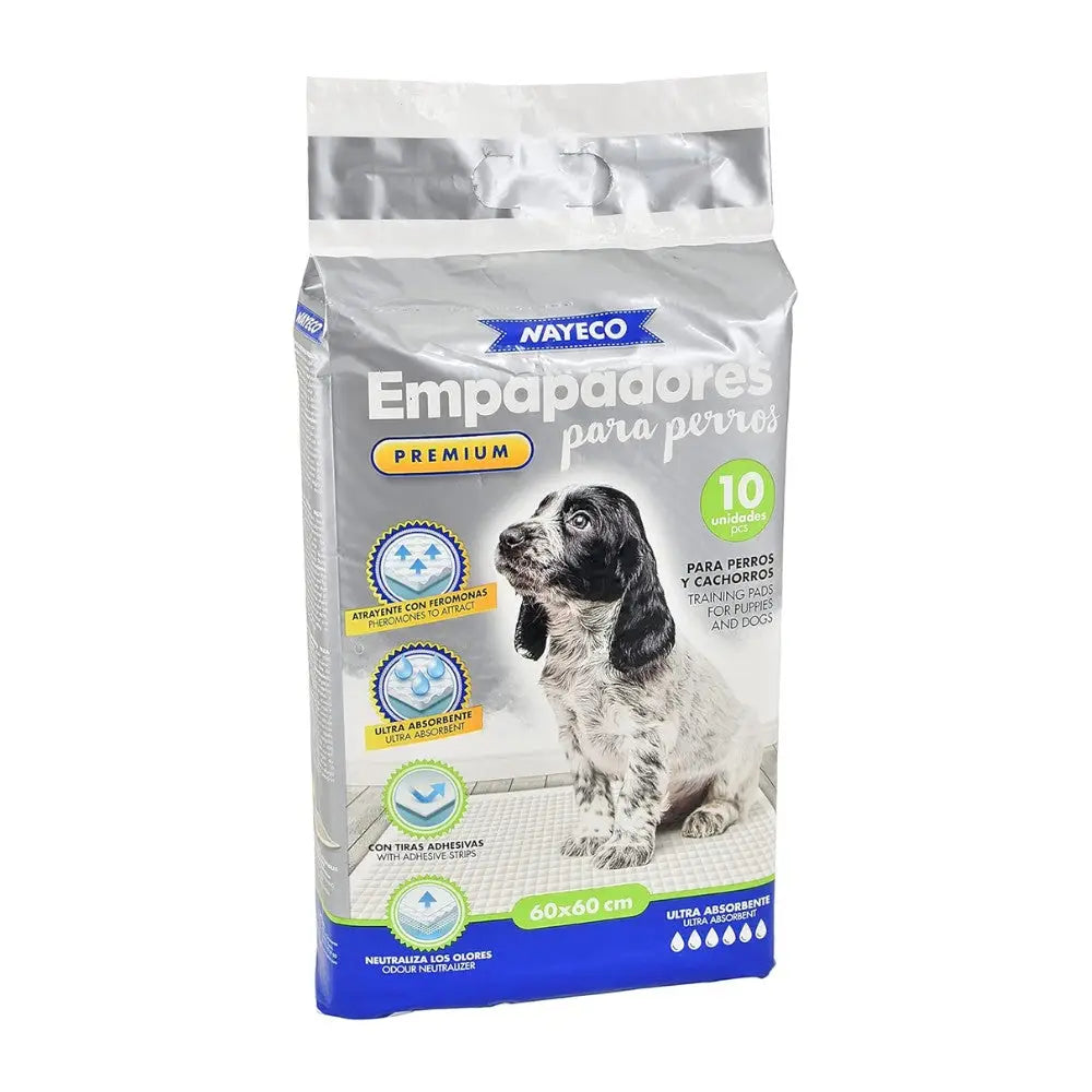 Empapadores Premium Ultra Absorbentes con Feromonas para Perros Nayeco NAYECO