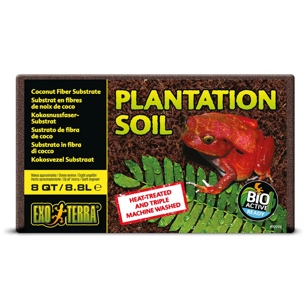 Exo Terra Plantation Soil Brick 8.8L EXOTERRA Mascotas-Ávila