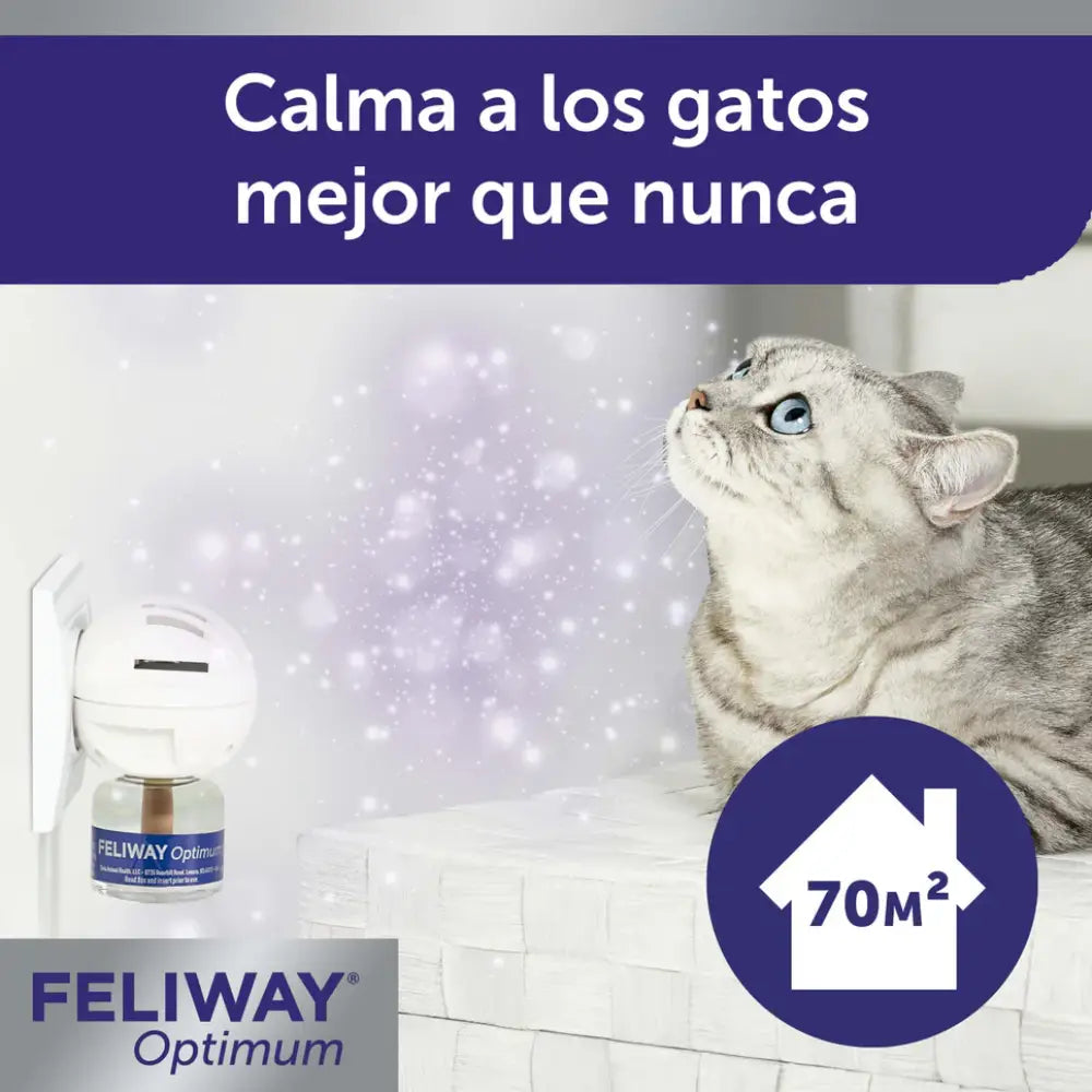 Feliway Optimum Difusor+Recambio 48 ml CEVA