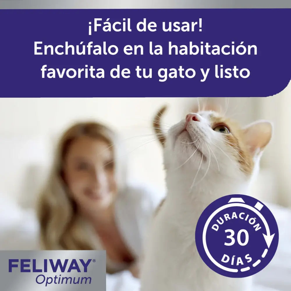 Feliway Optimum Difusor+Recambio 48 ml CEVA