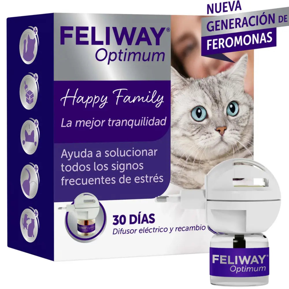 Feliway Optimum Difusor+Recambio 48 ml CEVA