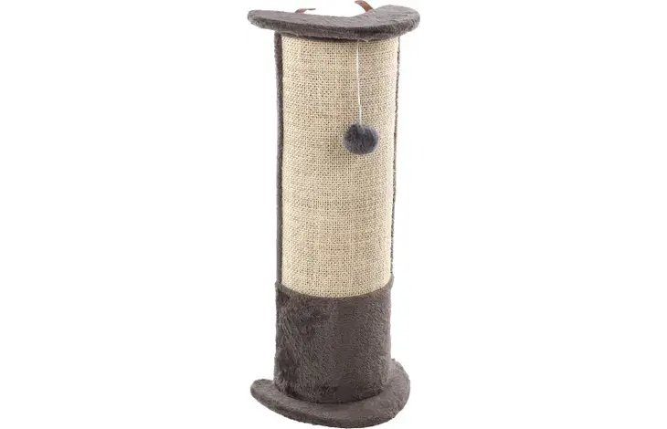 Flamingo Rascador Esquina 29X21X71Cm Gris - Mejor Precio - Mascotas Ávila