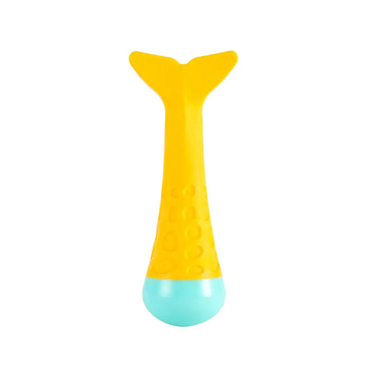 Freedog Splash Fish Tail Amarillo Juguete Refrescante para Perros Verano FREEDOG