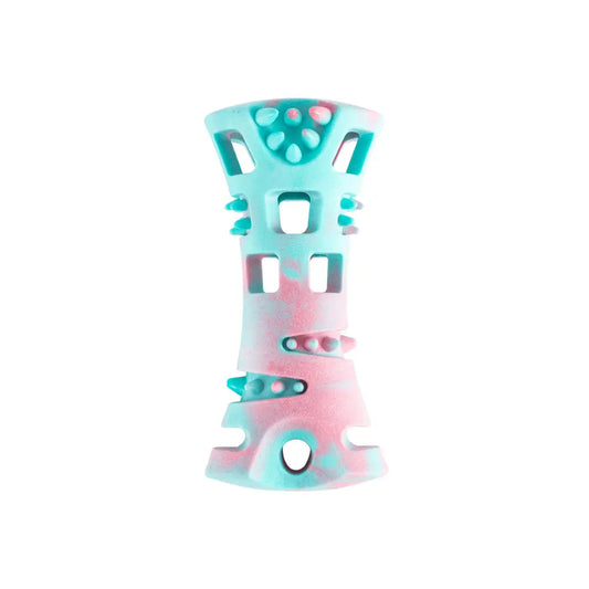 Freedog Wave Bone Rosa/Aqua Juguete Flotante para Perros Verano FREEDOG