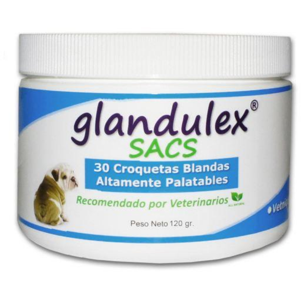 Glandulex 30 Comprimidos JTPHARMA Mascotas-Ávila
