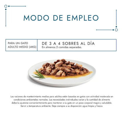 Gourmet Perle Finas Láminas Pescados Pack 8X85 g PURINA