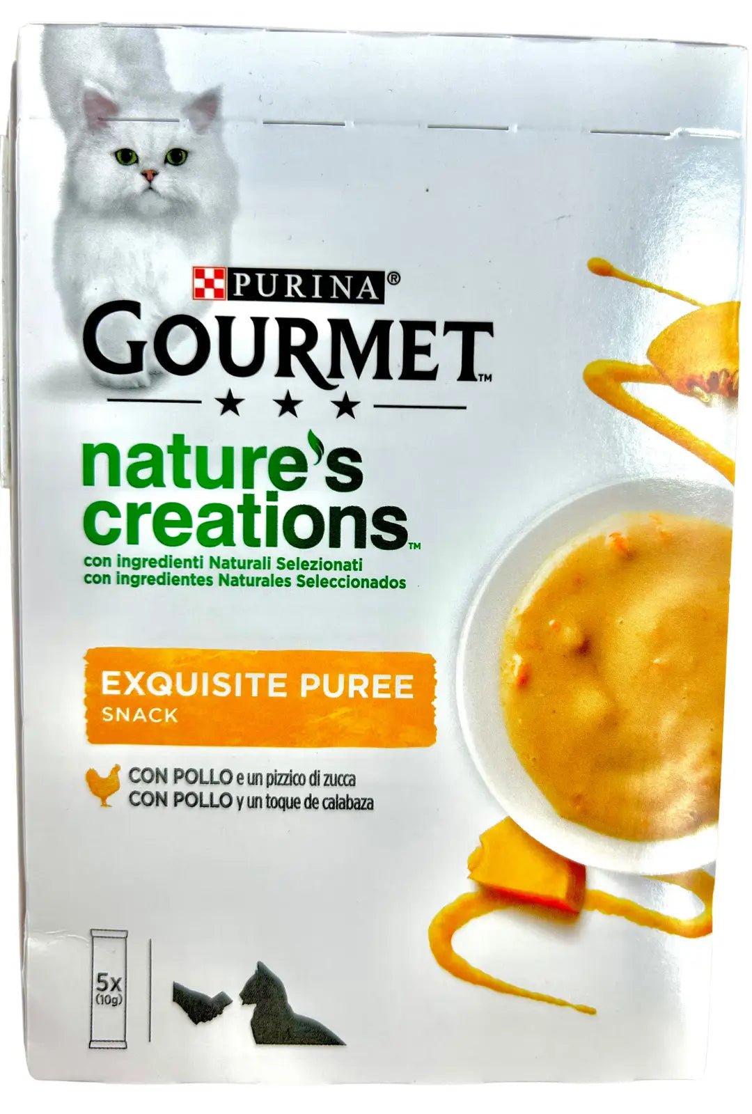 Gourmet Nature'S Creations Pure Pollo&Calabaza 5X10G - Mejor Precio - Mascotas Ávila