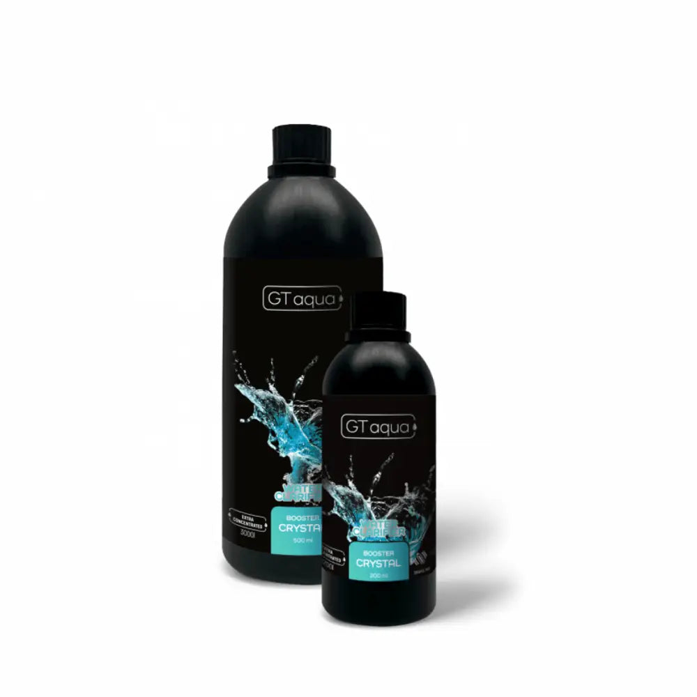 GT Aqua Booster Crystal Agente de Clarificación y Filtración de Agua para Acuarios GT AQUA