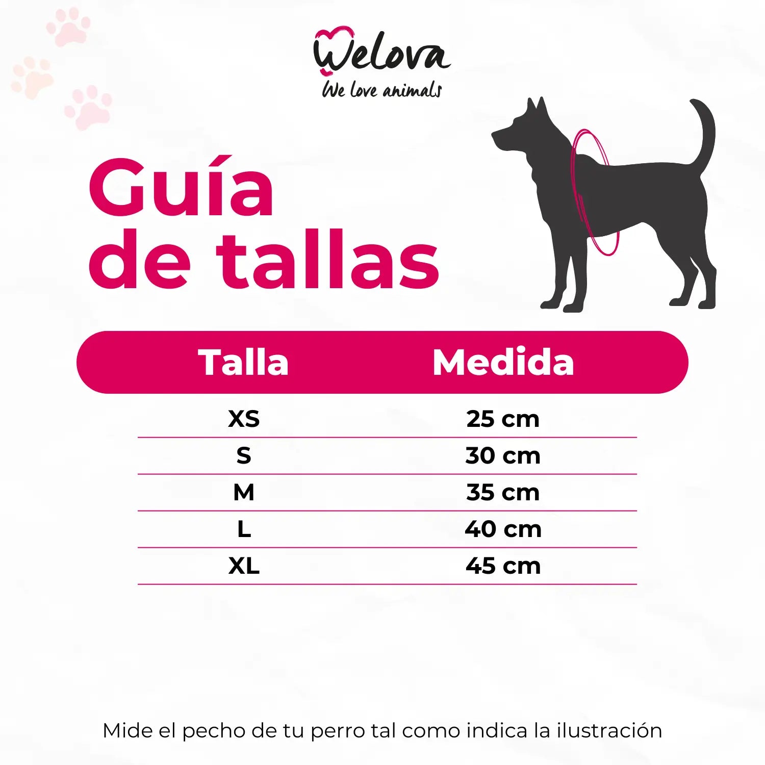 Abrigo Impermeable para Perros Welova Gotas - Mejor Precio - Mascotas Ávila
