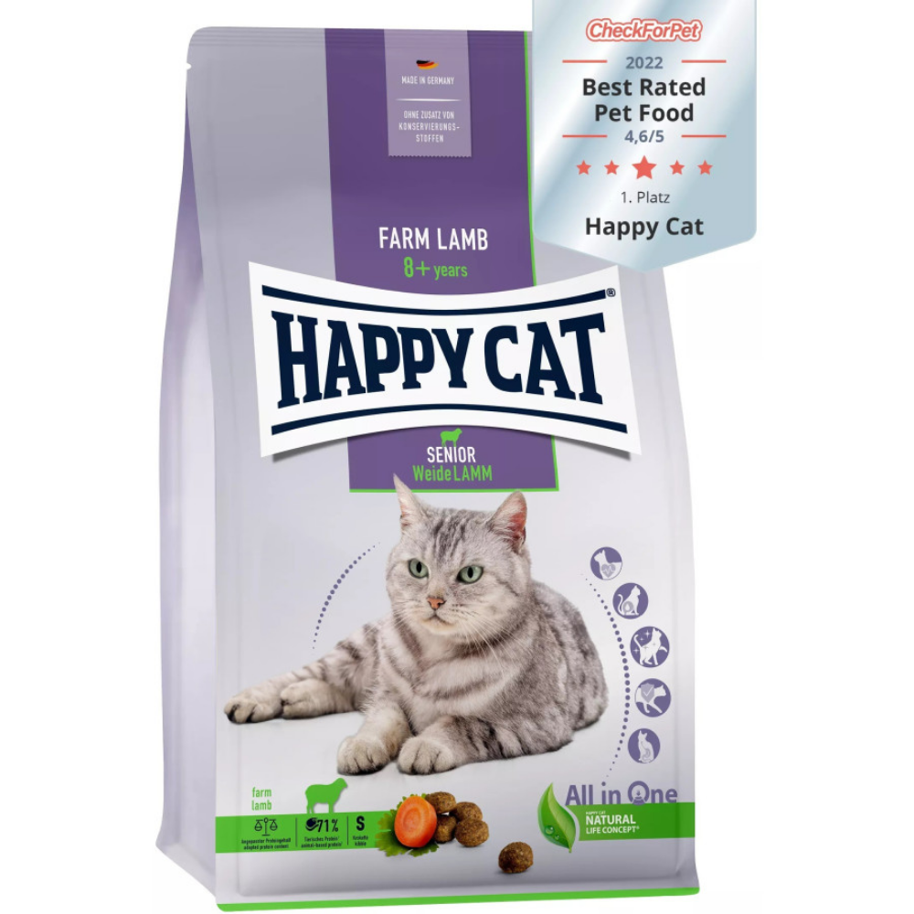 Happy Cat Senior Weidelamm sabor Cordero Happy Cat Mascotas-Ávila