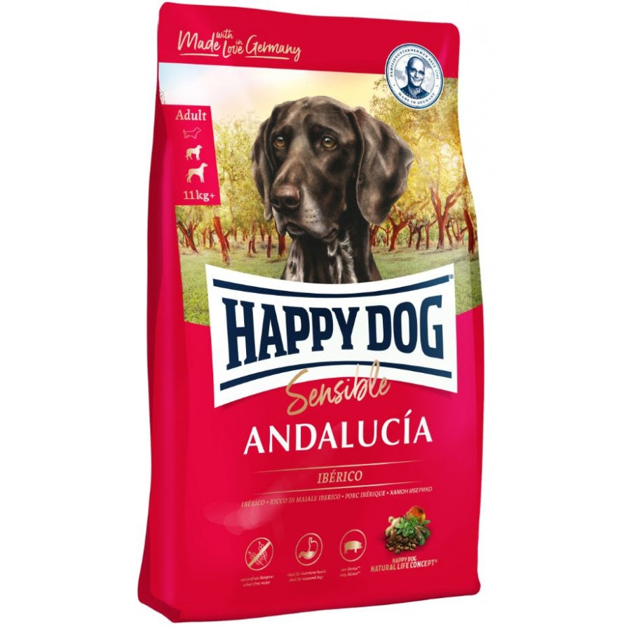 Happy Dog Sensible Andalucía Cerdo Iberico Y Arroz 2,8Kg