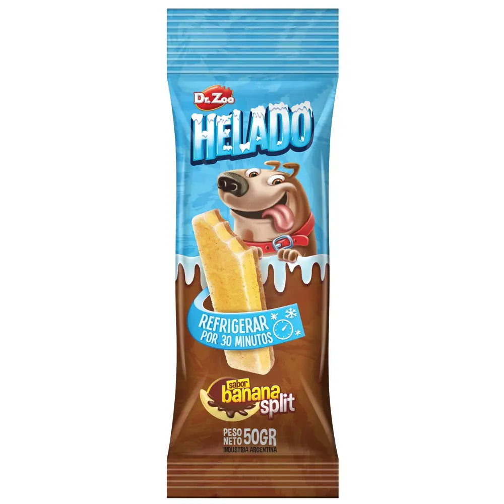 Dr.Zoo Snack Helado Banana Split 50 g DR.ZOO