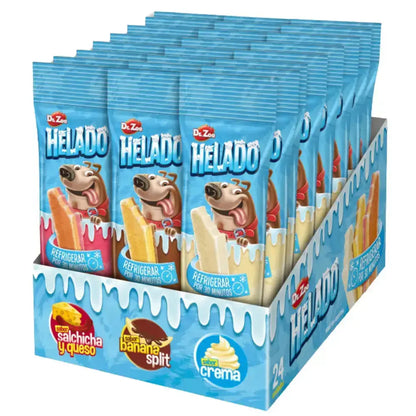 Dr.Zoo Snack Helado Salchicha y Queso 50 g DR.ZOO