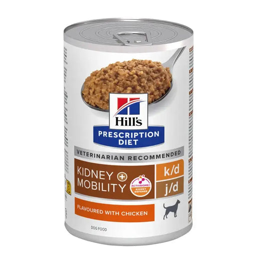 Hill's Canine k/d + Mobility lata 370gr - Mejor Precio - Mascotas Ávila