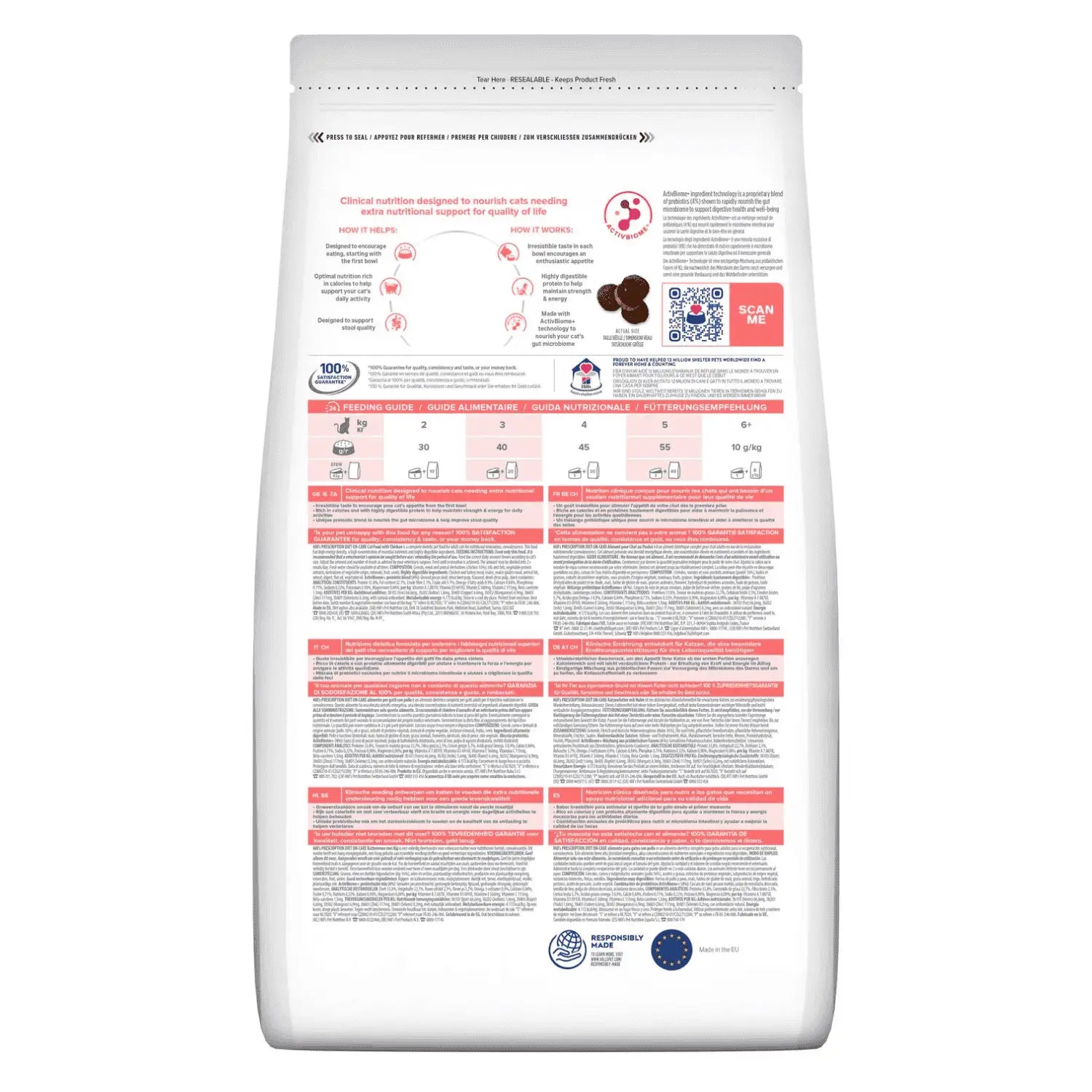 Hill's Prescription Diet On-Care Pollo Pienso para Gatos 1,5 kg - Mejor Precio - Mascotas Ávila
